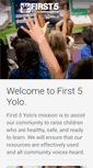 Mobile Screenshot of first5yolo.org